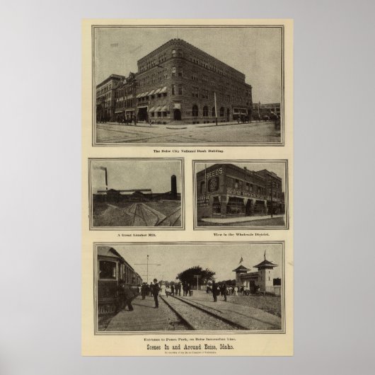 Scenes, Boise, Idaho Poster (Voorkant)