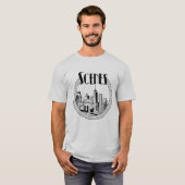 Scenes Circle Skyline T-shirt (Voorkant volledig)