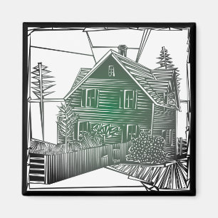 Scènes Gables Magnet