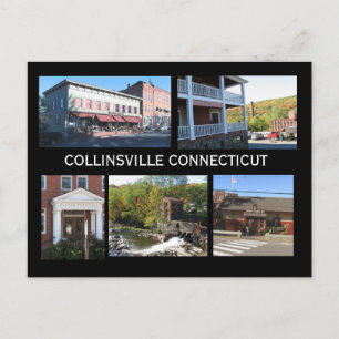 Scenes of Collinsville Connecticut Briefkaart
