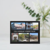 Scenes of Collinsville Connecticut Briefkaart (Staand voorkant)