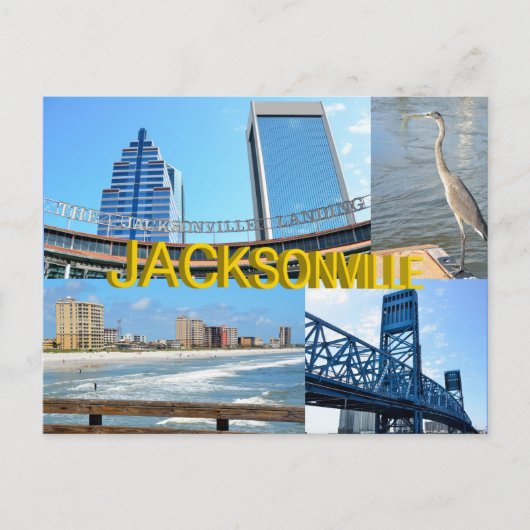 Scenes of Jacksonville, Florida Briefkaart (Voorkant)