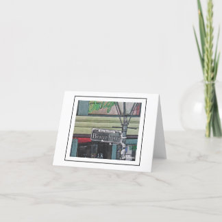 Scènes of New Orleans Notecard Bedankkaart