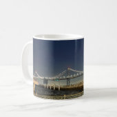 Scenes of San Francisco Bay Bridge Coffee Mug Koffiemok (Voorkant links)