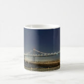 Scenes of San Francisco Bay Bridge Coffee Mug Koffiemok (Center)