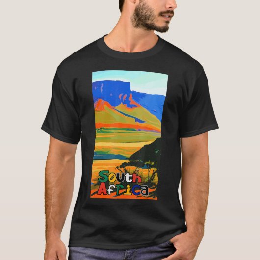 Scènes of South Africa 02 T-shirt (Voorkant)