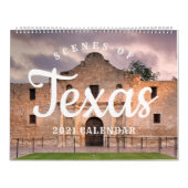 Scenes of Texas 2021 Kalender (Hoes)