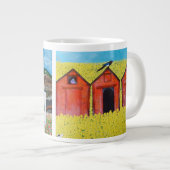 Scenes uit Alberta, Canada Grote Koffiekop (Voorkant rechts)