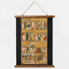 Scenes uit het leven van de Christus Tapestry Hangend Wandkleed