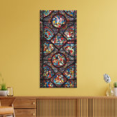 Scènes uit het leven van de Karel de Grote Canvas Afdruk (Insitu (Woonkamer))