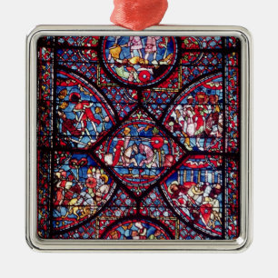 Scènes uit het leven van de Karel de Grote Metalen Ornament