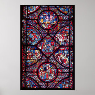 Scènes uit het leven van de Karel de Grote Poster