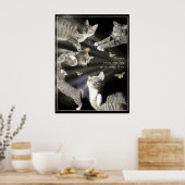 Scènes uit het leven van een Happy Cat Poster (Keuken)