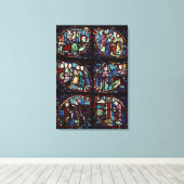 Scenes uit het leven van Sint John de Baptist Canvas Afdruk (Insitu (Houten vloer))