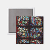 Scenes uit het leven van Sint John de Baptist Magneet (Voorkant / Achterkant)