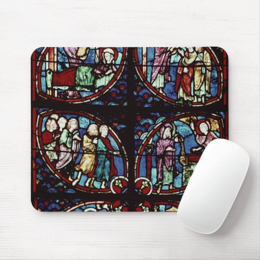 Scenes uit het leven van Sint John de Baptist Muismat (Met muis)