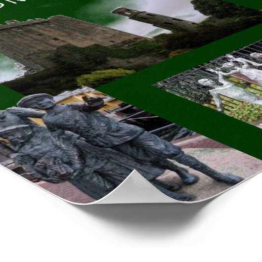 Scènes uit Ierland Poster (Hoek)