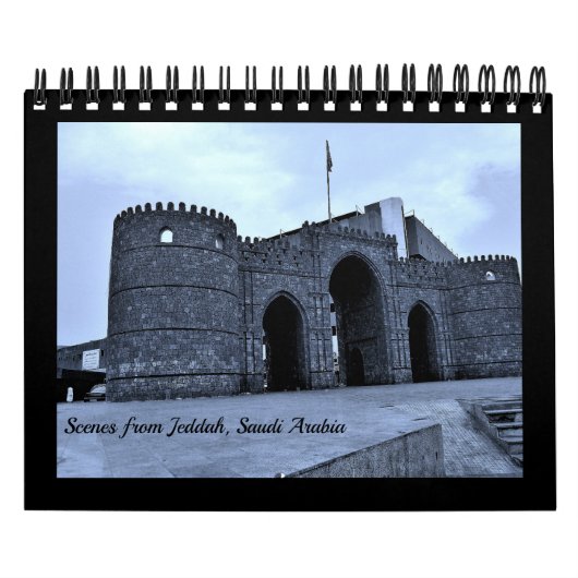 Scènes uit Jeddah, Saudi-Arabië Kalender (Hoes)