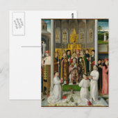 Scenes uit Life of Saint Augustine Briefkaart (Voorkant / Achterkant)