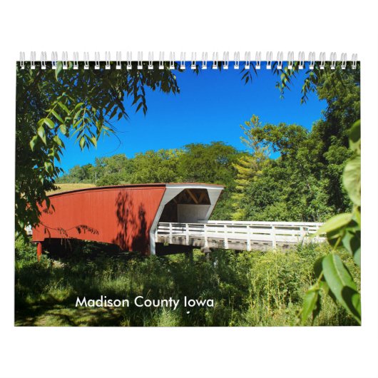Scenes uit Madison County Iowa Kalender (Hoes)