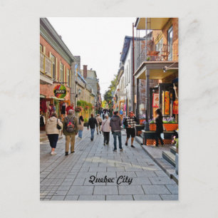 Scènes uit Quebec City Briefkaart