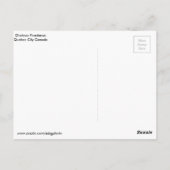 Scènes uit Quebec City Briefkaart (Achterkant)