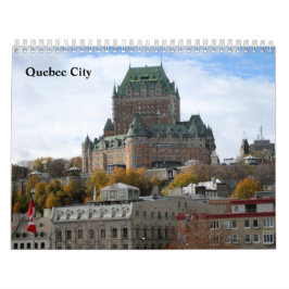 Scènes uit Quebec City Kalender