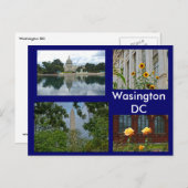 Scènes uit Washington DC Briefkaart (Voorkant / Achterkant)