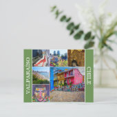 scènes valparaíso briefkaart (Staand voorkant)