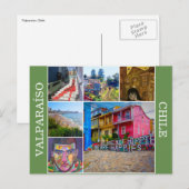 scènes valparaíso briefkaart (Voorkant / Achterkant)