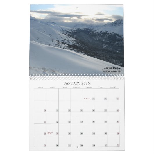 SCENES VAN ALASKA 2011 KALENDER (Jan 2026)