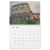 Scènes van de agenda van Rome Kalender (Mar 2026)