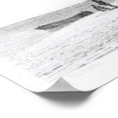 Scènes van de "Beagle" die worden gerepareerd Poster (Hoek)