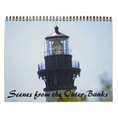 Scènes van de buitenbanken kalender (Hoes)