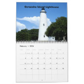 Scènes van de buitenbanken kalender (Feb 2026)