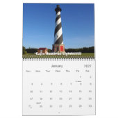 Scènes van de buitenbanken kalender (Jan 2027)