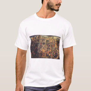 Scènes van de kruisiging van Christus T-shirt