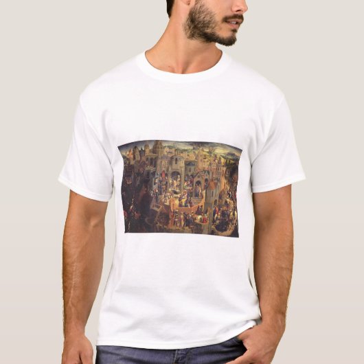 Scènes van de kruisiging van Christus T-shirt (Voorkant)