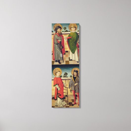 Scènes van de Passie en de Zagen Canvas Afdruk (Voorkant)