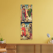 Scènes van de Passie en de Zagen Canvas Afdruk (Insitu (Woonkamer))