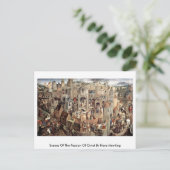 scènes van de passie van Christus door Hans Memlin Briefkaart (Staand voorkant)