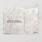 scènes van de passie van Christus door Hans Memlin Briefkaart (Achterkant)