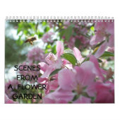 Scènes van een bloeiende tuin kalender (Hoes)