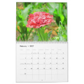 Scènes van een bloeiende tuin kalender (Feb 2027)