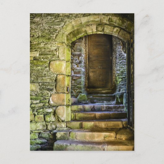 scènes van een Frans abdij Briefkaart (Voorkant)