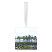 Scènes van Hawaii Kubus Ornament (Rechts)