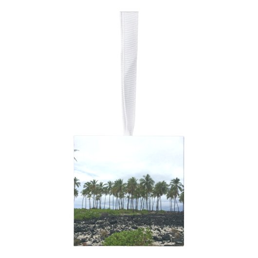 Scènes van Hawaii Kubus Ornament (Rechts)