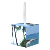 Scènes van Hawaii Kubus Ornament (Achter hoekig)