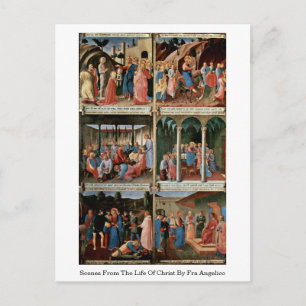 scènes van het leven van Christus door Fra Angelic Briefkaart