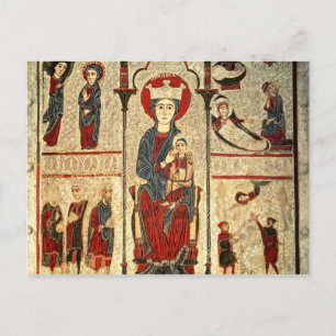 Scènes van het leven van de Maagd Briefkaart